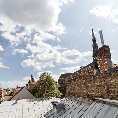 Cozy Studio Mansard Riga Old Town Aptartment, Ac ภายนอก รูปภาพ