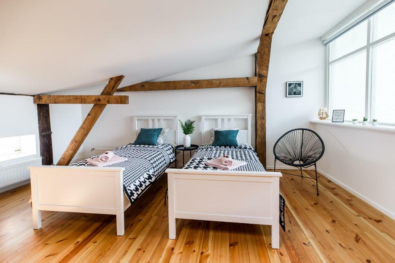 Cozy Studio Mansard Riga Old Town Aptartment, Ac ภายนอก รูปภาพ
