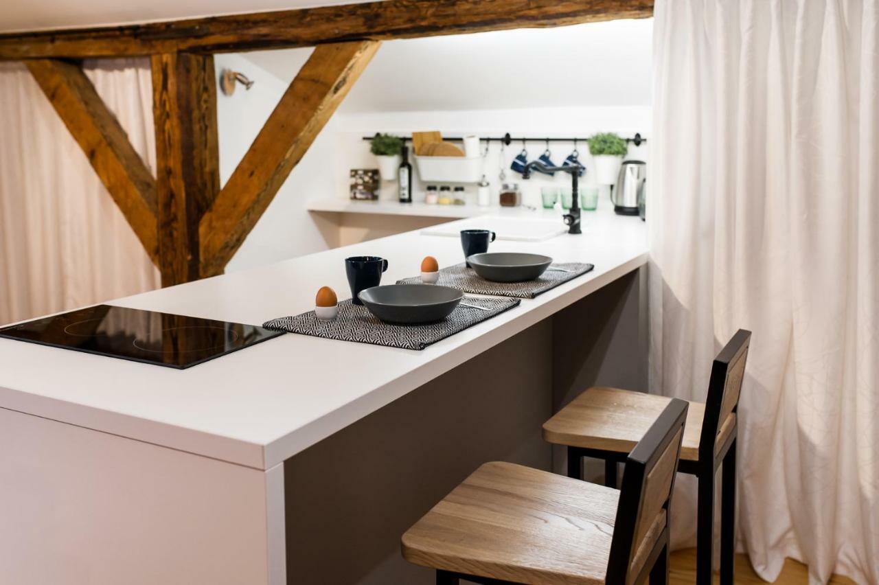 Cozy Studio Mansard Riga Old Town Aptartment, Ac ภายนอก รูปภาพ